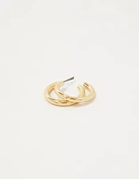 Aerie Gold Hoop Earrings