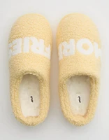 Aerie Sherpa Scuff Slippers