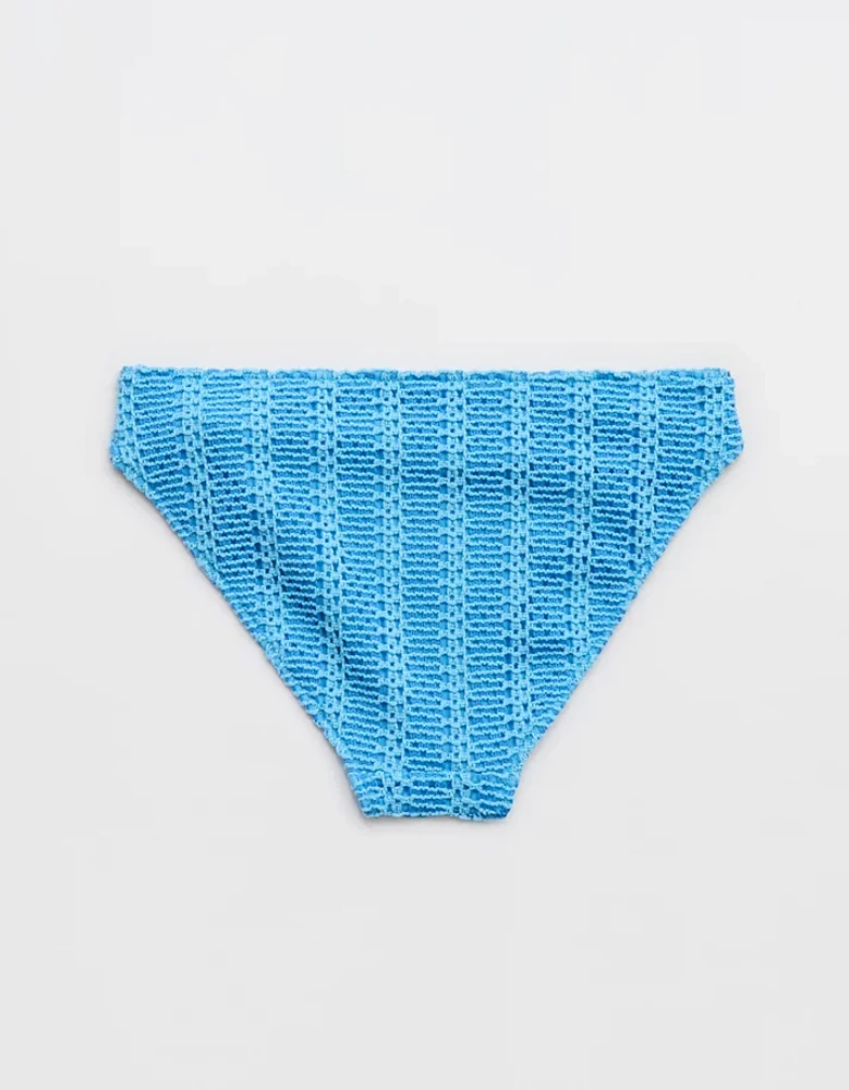 Aerie The Classic Cloudweave Crochet Bikini Bottom