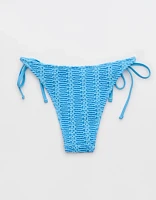 Aerie The Sunbun Cloudweave Crochet Bikini Bottom