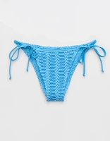 Aerie The Sunbun Cloudweave Crochet Bikini Bottom