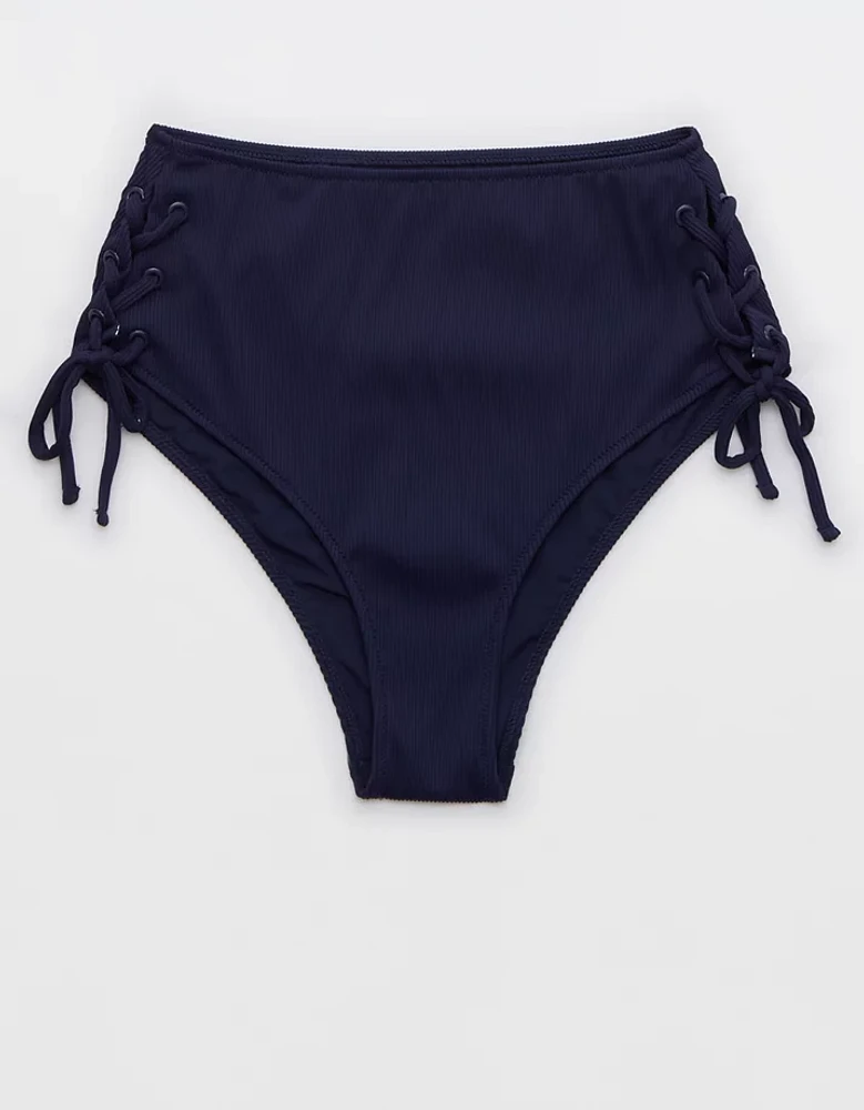Aerie The Cheeks Ribbed Bikini Bottom