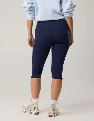 OFFLINE By Aerie Real Me High Waisted Crossover Capri Legging
