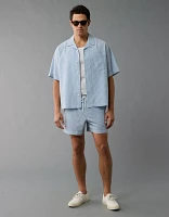 AE Poolside Striped Button-Up Shirt