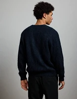 AE77 Premium Relaxed Mohair-Blend Cardigan