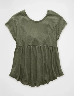AE Babydoll Tie Back T-Shirt