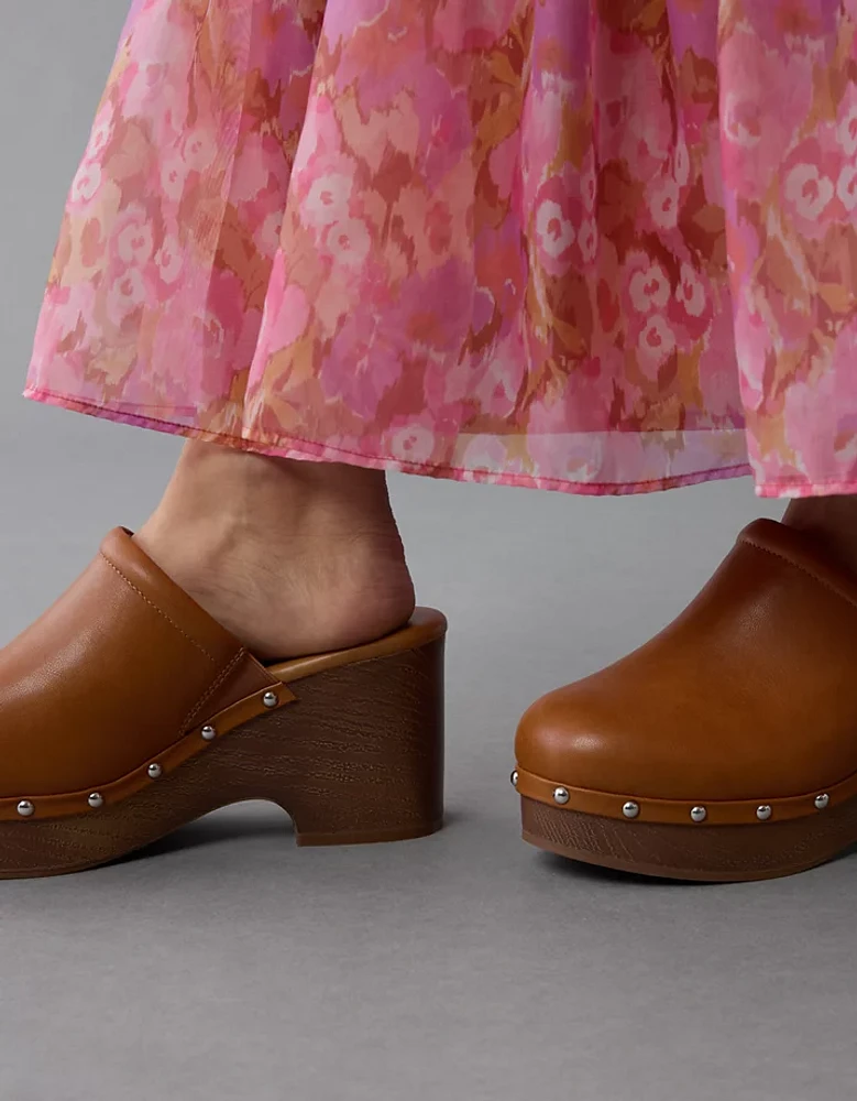 AE Women's Bohemian Heeled Clog