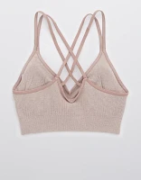 Aerie Seamless Strappy Padded Bralette