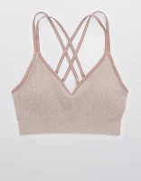 Aerie Seamless Strappy Padded Bralette