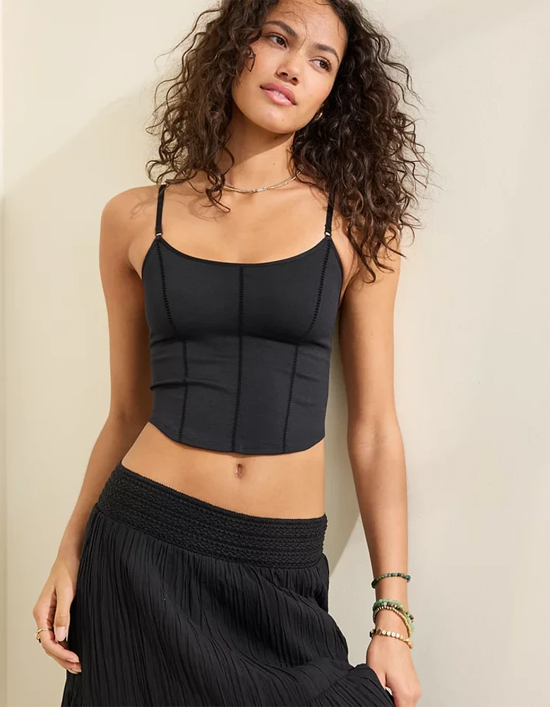 Superchill Seamless Corset Tank Top