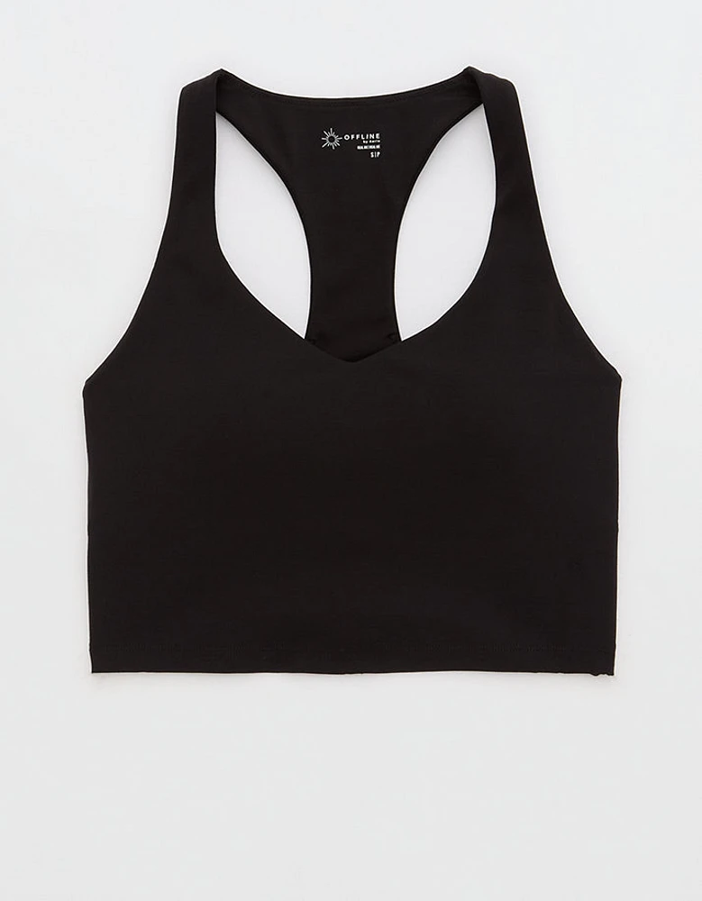 OFFLINE By Aerie Real Me Low Key Racerback Sports Bra