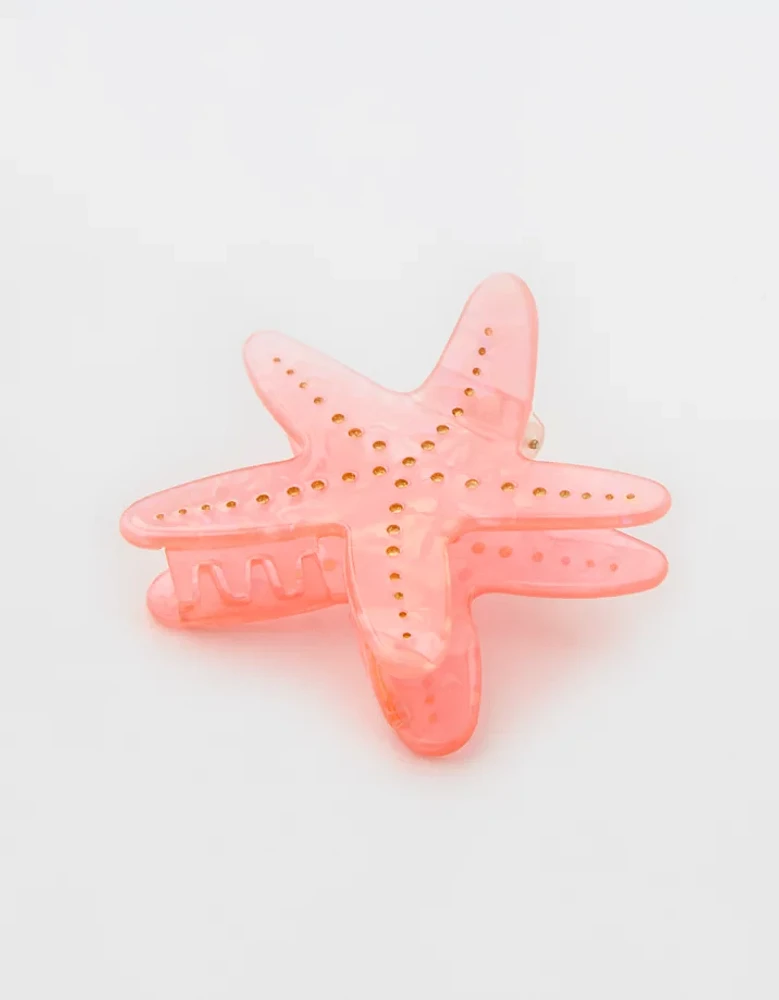 Aerie Large Starfish Claw Clip