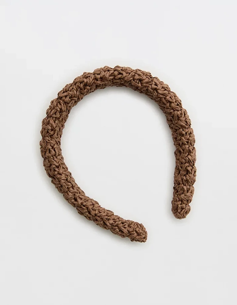 Aerie Crochet Padded Headband