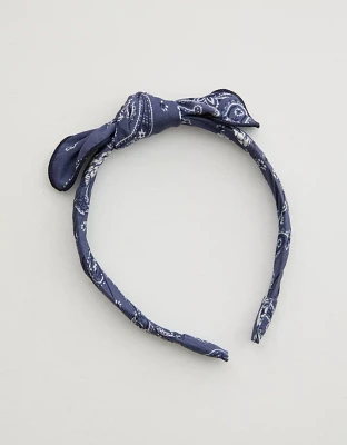 Aerie Wrapped Bow Headband