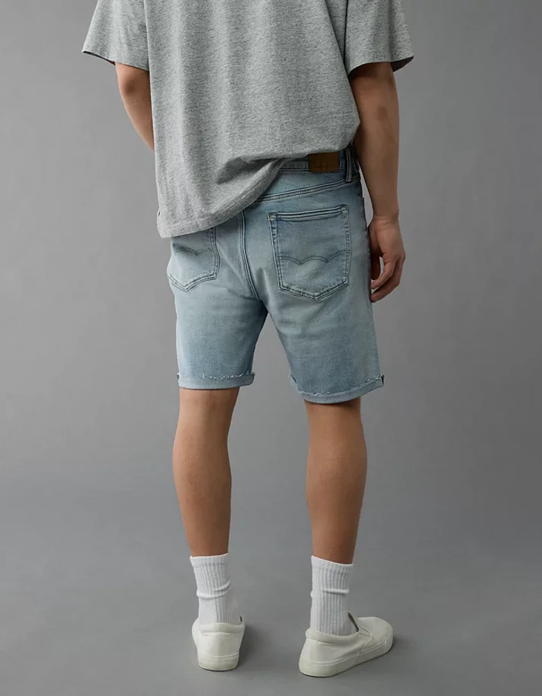 AE 9" EasyFlex Patched Denim Short