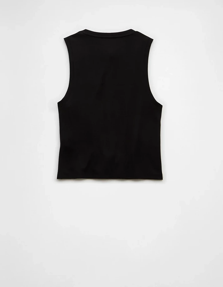 AE Button-Up Tank Top