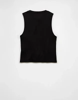 AE Button-Up Tank Top