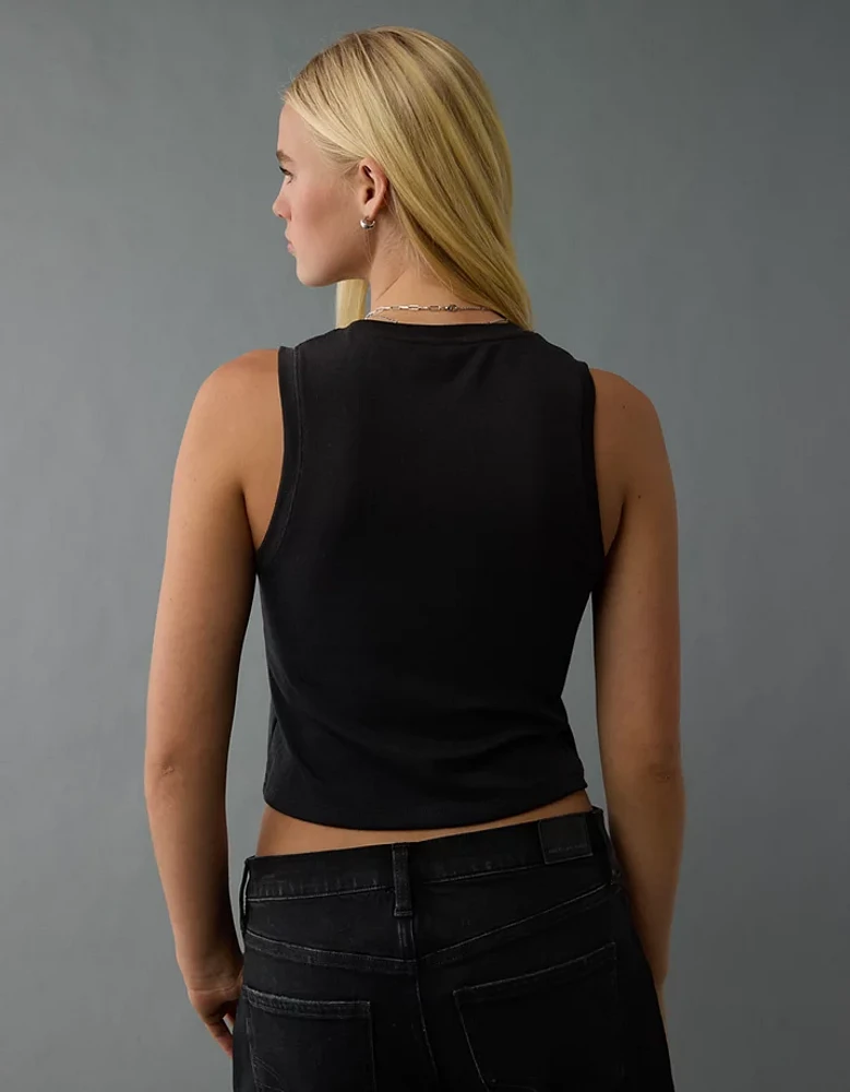 AE Button-Up Tank Top