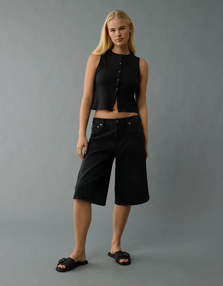 AE Button-Up Tank Top