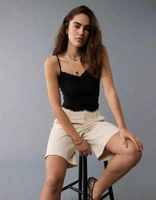 AE Cinch Front Lace Cami