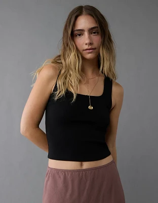 AE Main Squeeze Square Neck Tank Top