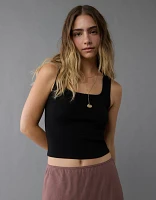 AE Main Squeeze Square Neck Tank Top