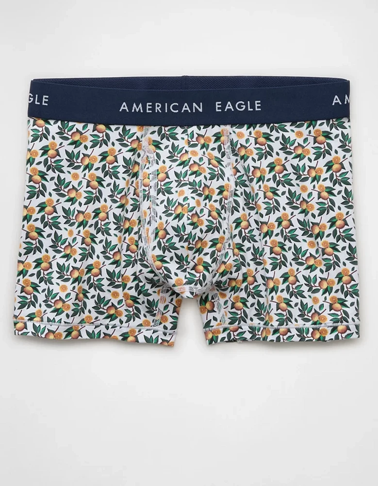 AEO Men's Orange Tree 4.5" Classic Boxer Brief