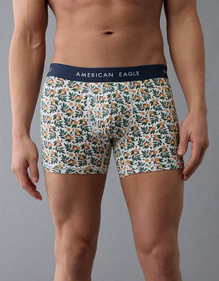 AEO Men's Orange Tree 4.5" Classic Boxer Brief