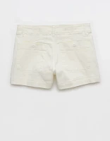 Short court de style pantalon à taille haute extensible AE