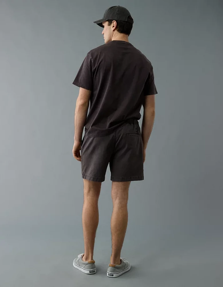 AE 7" Flex Linen-Blend Trekker Short
