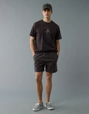 AE 7" Flex Linen-Blend Trekker Short