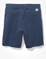 AE 9" Flex Lived-In Khaki Short