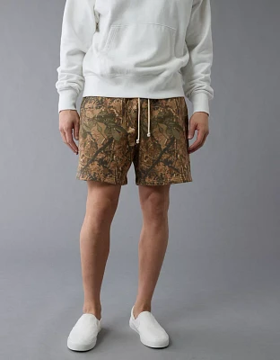 AE 6" Laidback Luxe Heavyweight Camo Jogger Short