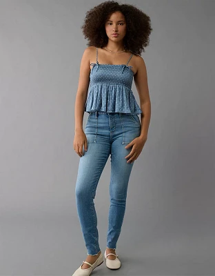 Jegging incurvé à taille très haute Next Level AE
