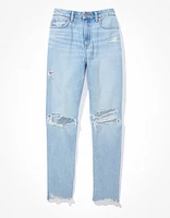 AE Strigid Curvy Ripped Mom Jean
