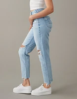 AE Strigid Curvy Ripped Mom Jean