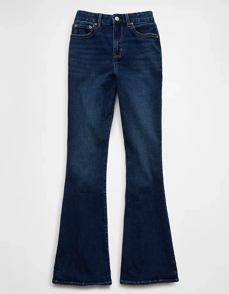 AE Next Level Curvy Super High-Waisted Flare Jean