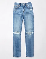 AE Stretch Curvy Ripped Straight Jean