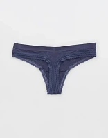 Superchill Cotton Jacquard Thong Underwear
