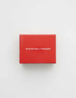 We're Not Really Strangers Card Game