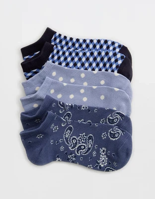 Aerie Ankle Sock 3-Pack