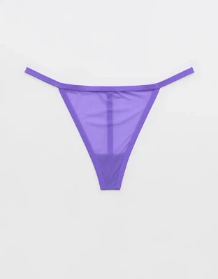 SMOOTHEZ Mesh String Thong Underwear