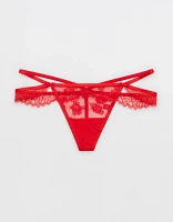 Show Off Rosebud Lace Thong Underwear