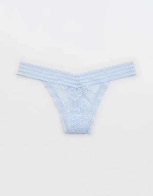 Show Off Beachside Lace Thong Underwear