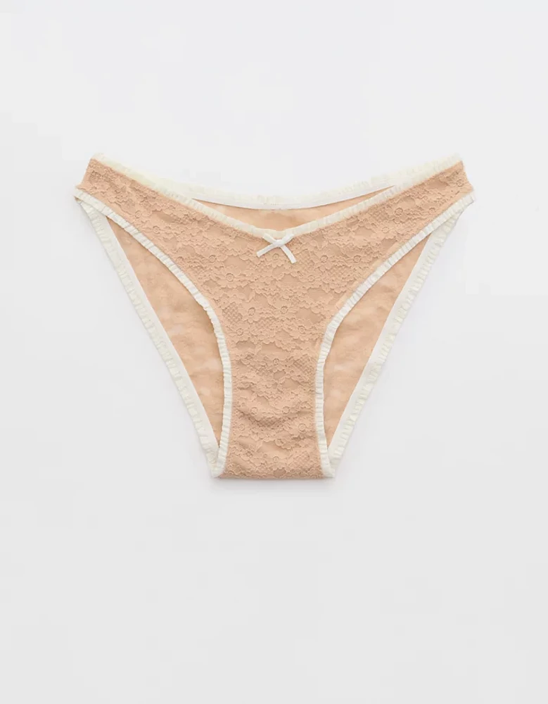 Show Off Vintage Lace Ruffle Bikini Underwear