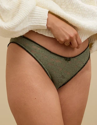 Show Off Vintage Lace Ruffle Bikini Underwear