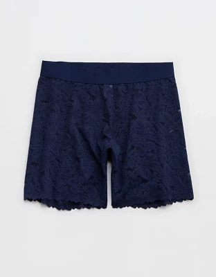 Show Off Rosey Lace Boyshort Underwear