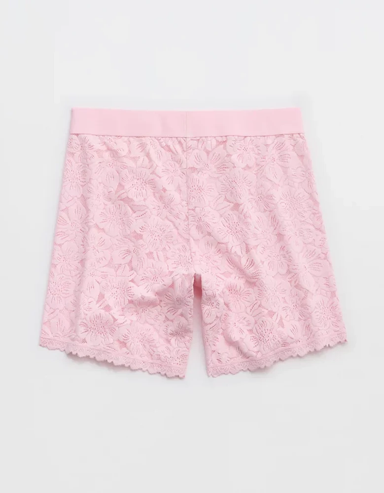 Show Off Rosey Lace Boyshort Underwear