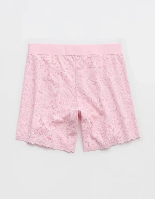 Show Off Rosey Lace Boyshort Underwear