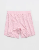 Show Off Rosey Lace Boyshort Underwear